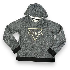 [Guess] Gray Hooded Sweatshirt